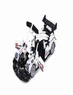 Foto 4 | Juguetes Arte Manualidades Construccion Bloque Porsche Blanco + Termo De Regalo Güish
