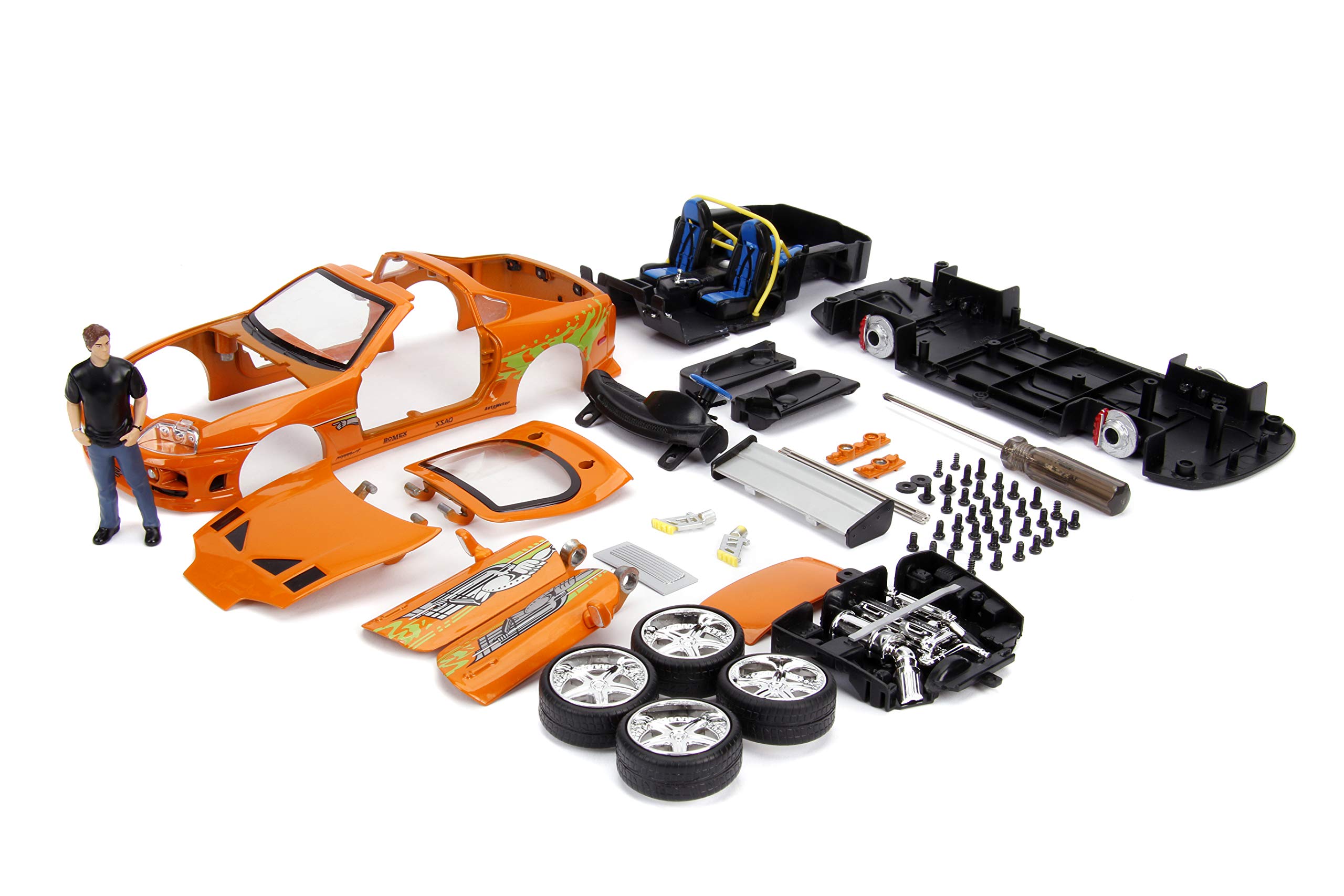 Foto 2 pulgar | Kit De Maquetas Fundidas A Presión Jada Toys Fast & Furious Brian Toyota Sup - Venta Internacional.