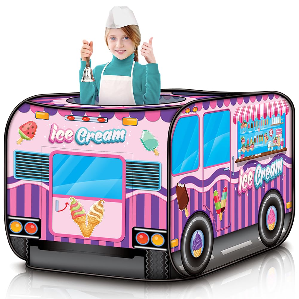 Camión De Helados Play Tent Artcreativity Para Niños Mayores De 3 Años - Venta Internacional.