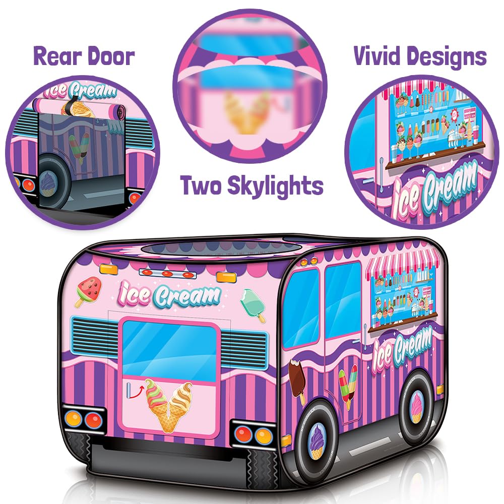 Foto 5 | Camión De Helados Play Tent Artcreativity Para Niños Mayores De 3 Años - Venta Internacional.