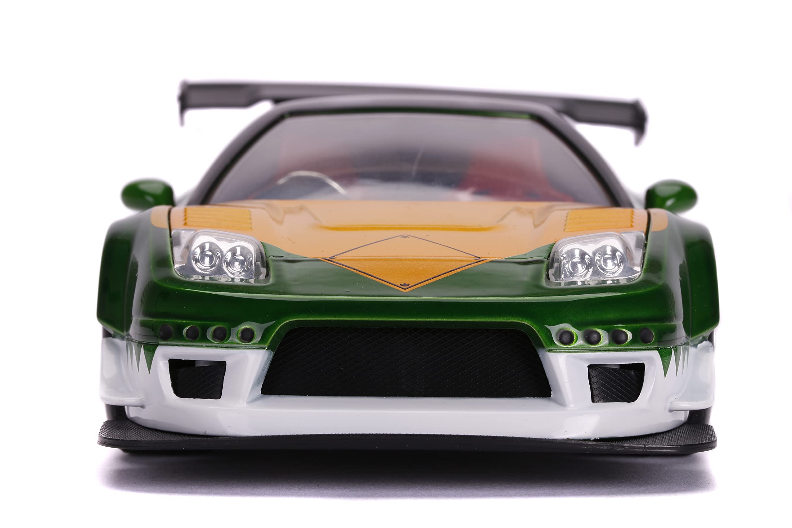 Foto 4 pulgar | Figura Del Honda Nsx 2002 Diecast Car Jada 1:24 Con Green Ranger - Venta Internacional.