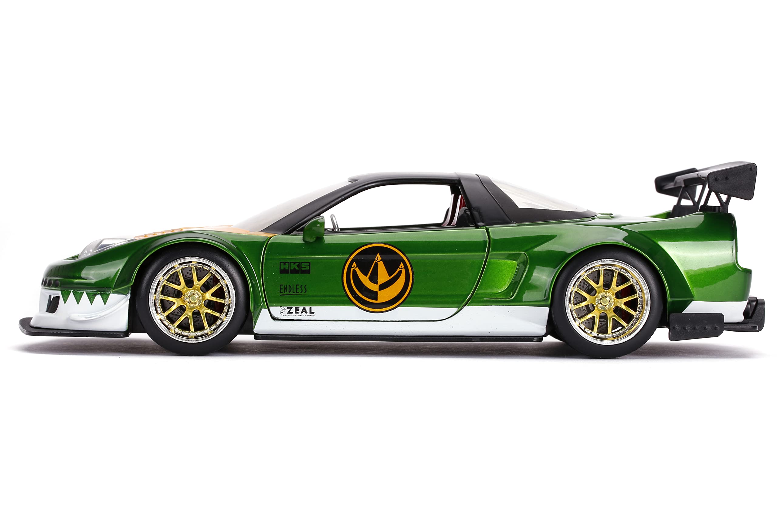 Foto 6 pulgar | Figura Del Honda Nsx 2002 Diecast Car Jada 1:24 Con Green Ranger - Venta Internacional.