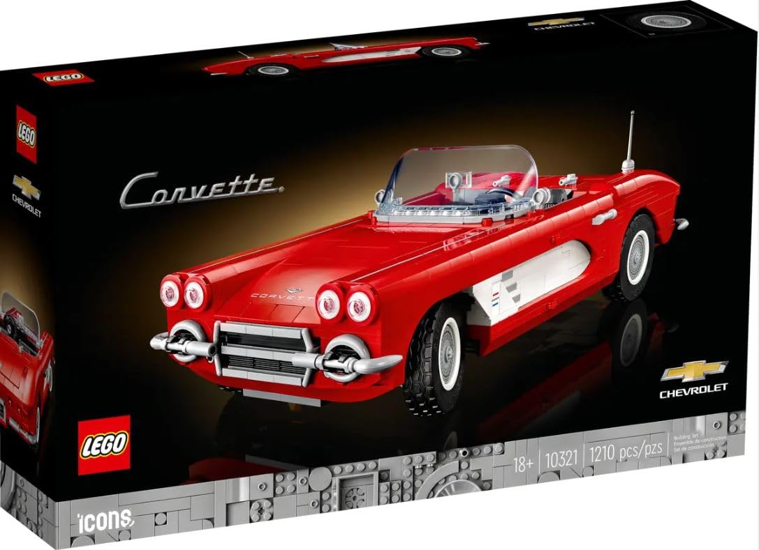 Foto 3 pulgar | Juguete De Construcción Lego Icons 10321 Corvette Con 1210 Piezas - Venta Internacional.