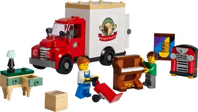 Foto 3 | Camión Móvil Toy Lego Icons 40586 Con 2 Minifiguras - Venta Internacional.
