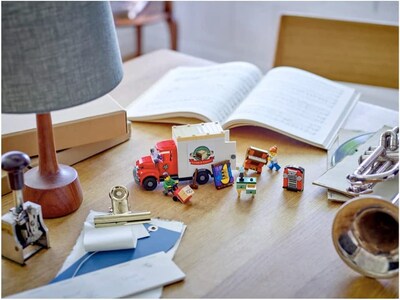 Foto 4 | Camión Móvil Toy Lego Icons 40586 Con 2 Minifiguras - Venta Internacional.