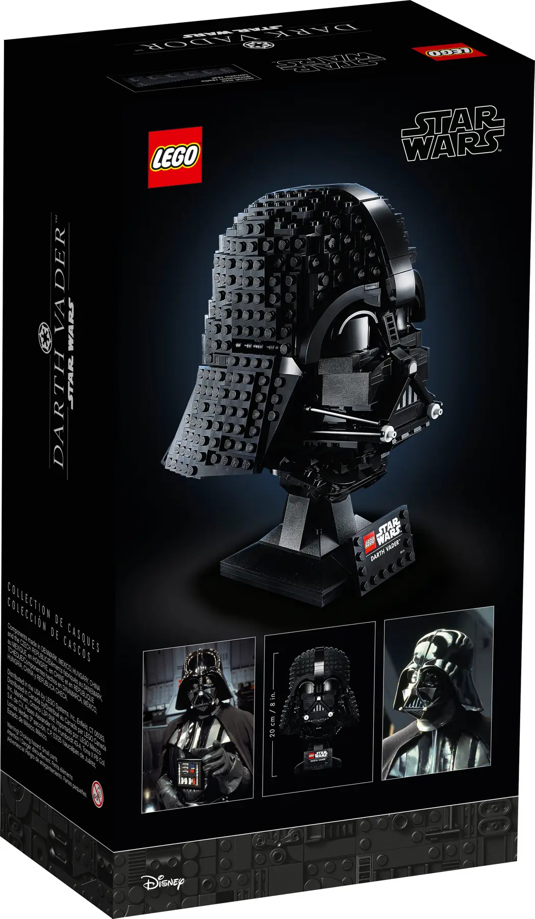 Foto 7 pulgar | Lego Star Wars Casco de Darth Vader 75304