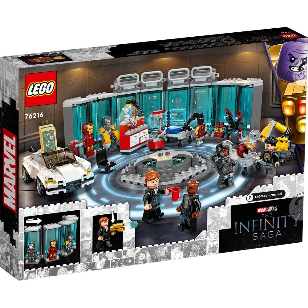 Foto 4 | Set de Juegos Lego Super Héroes Marvel Armería de Iron Man