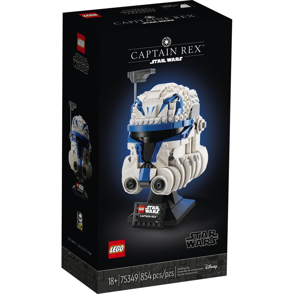 Lego Star Wars Casco Del Capitán Rex 75349 de 854 Piezas