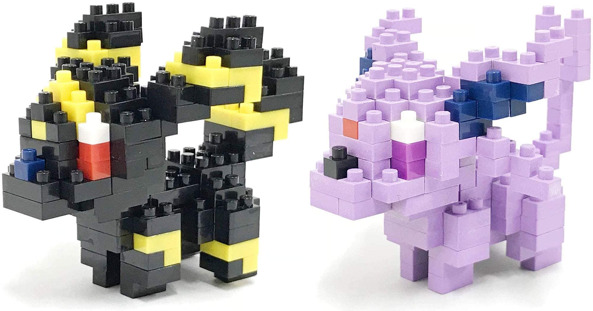 Foto 3 pulgar | Paquete Nanoblocks Pokémon: Espeon y Umbreon - Venta Internacional