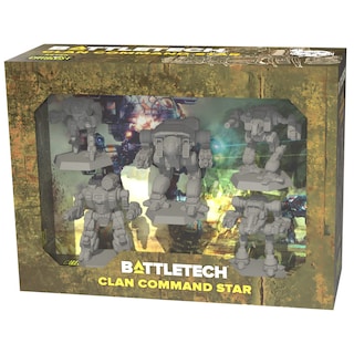 Foto 1 | Figuras Force Pack Battletech Clan Command Star 5 Miniaturas - Venta Internacional