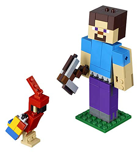 Foto 3 pulgar | Lego Minecraft Steve Bigfig Building Kit 159 Piezas - Venta Internacional