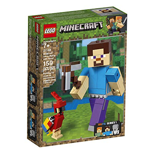 Foto 5 pulgar | Lego Minecraft Steve Bigfig Building Kit 159 Piezas - Venta Internacional