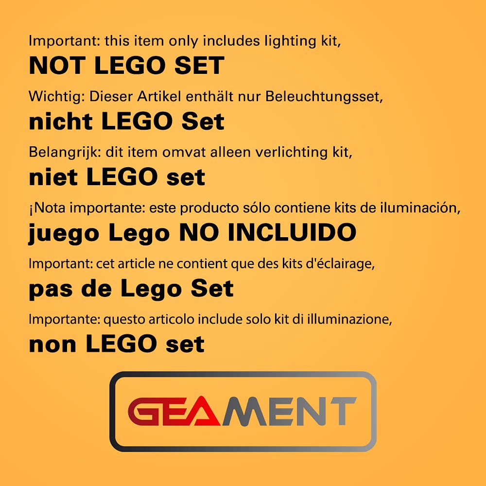 Foto 3 pulgar | Kit De Luces Led Geament Para Millennium Falcon Lego Set - Venta Internacional.