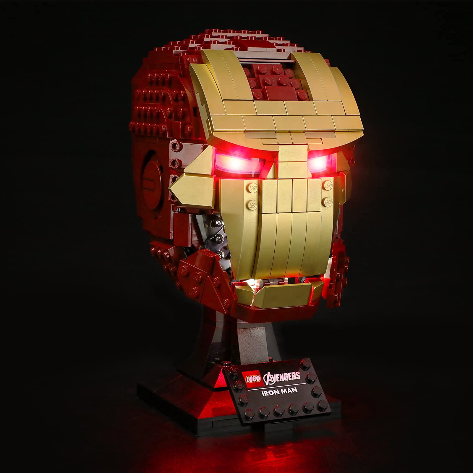 Foto 3 pulgar | Kit De Iluminación Briksmax Para Casco Iron Man Lego 76165 - Venta Internacional.