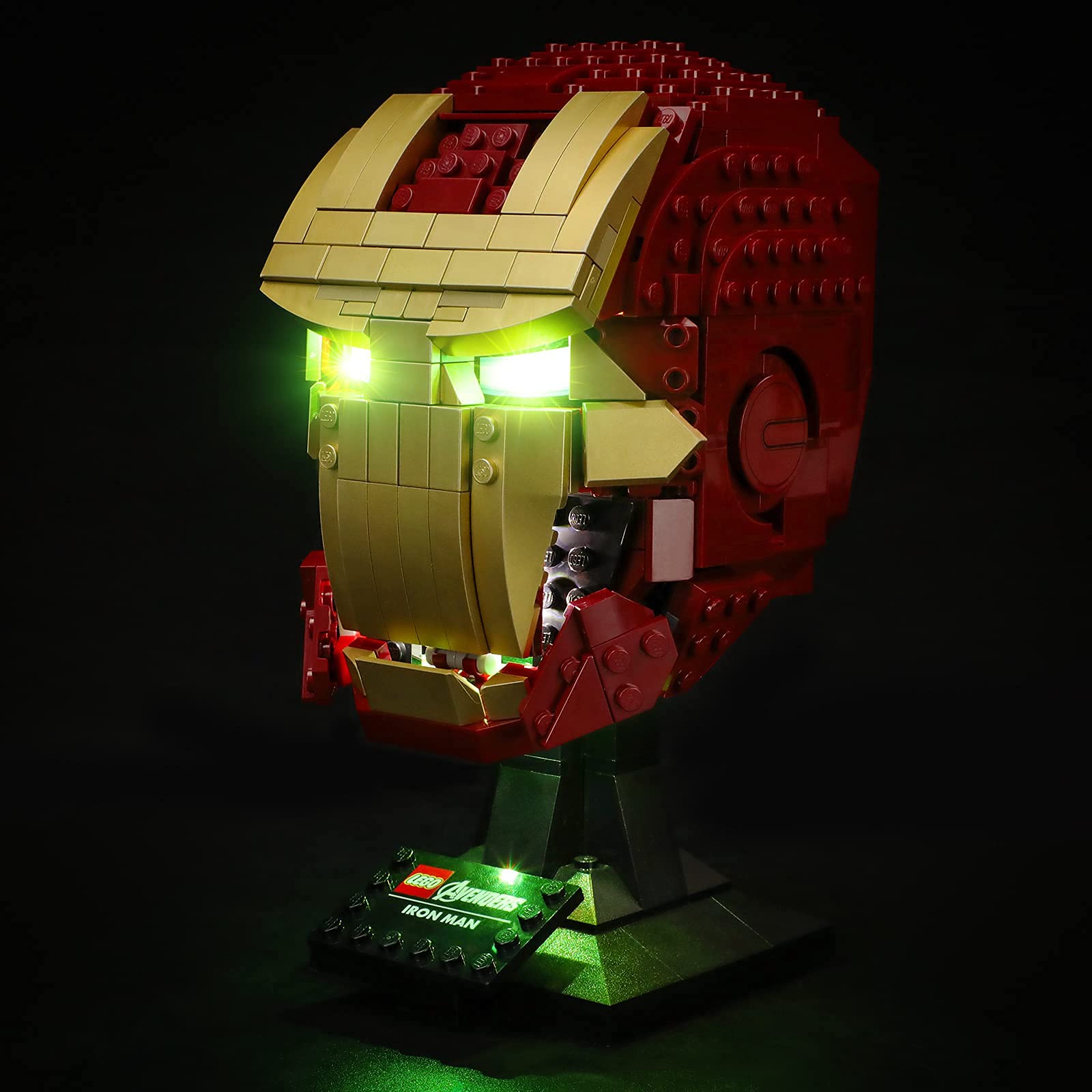 Foto 4 pulgar | Kit De Iluminación Briksmax Para Casco Iron Man Lego 76165 - Venta Internacional.