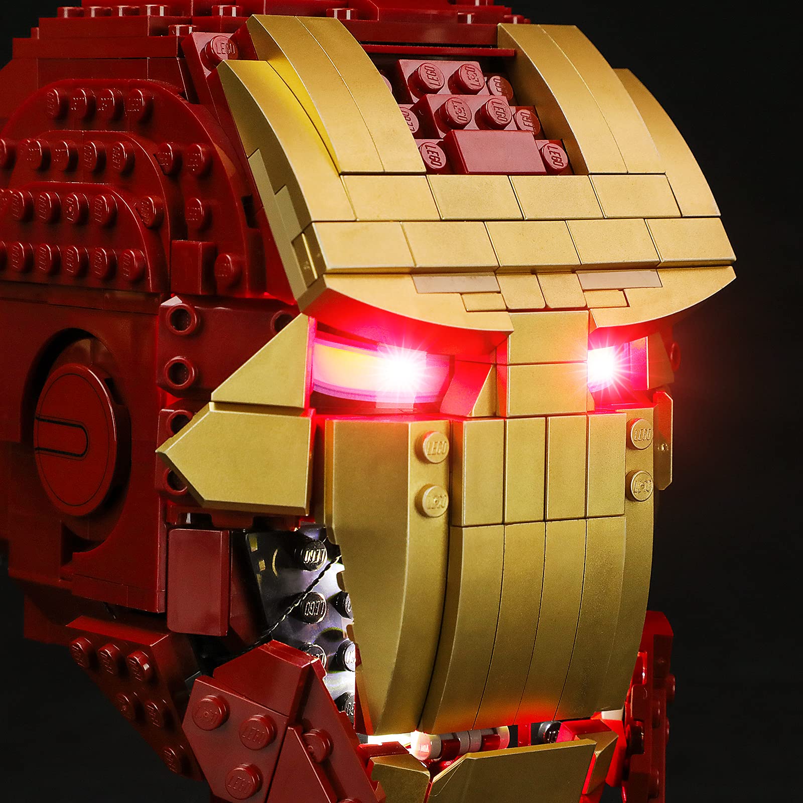 Foto 4 | Kit De Iluminación Briksmax Para Casco Iron Man Lego 76165 - Venta Internacional.