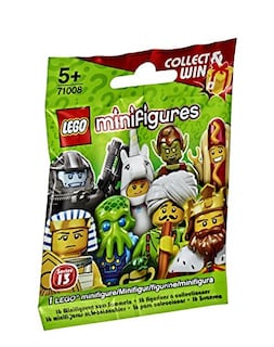 Foto 2 | Serie 13 De Minifiguras Lego, Juego Aleatorio De 4 Paquetes - Venta Internacional.