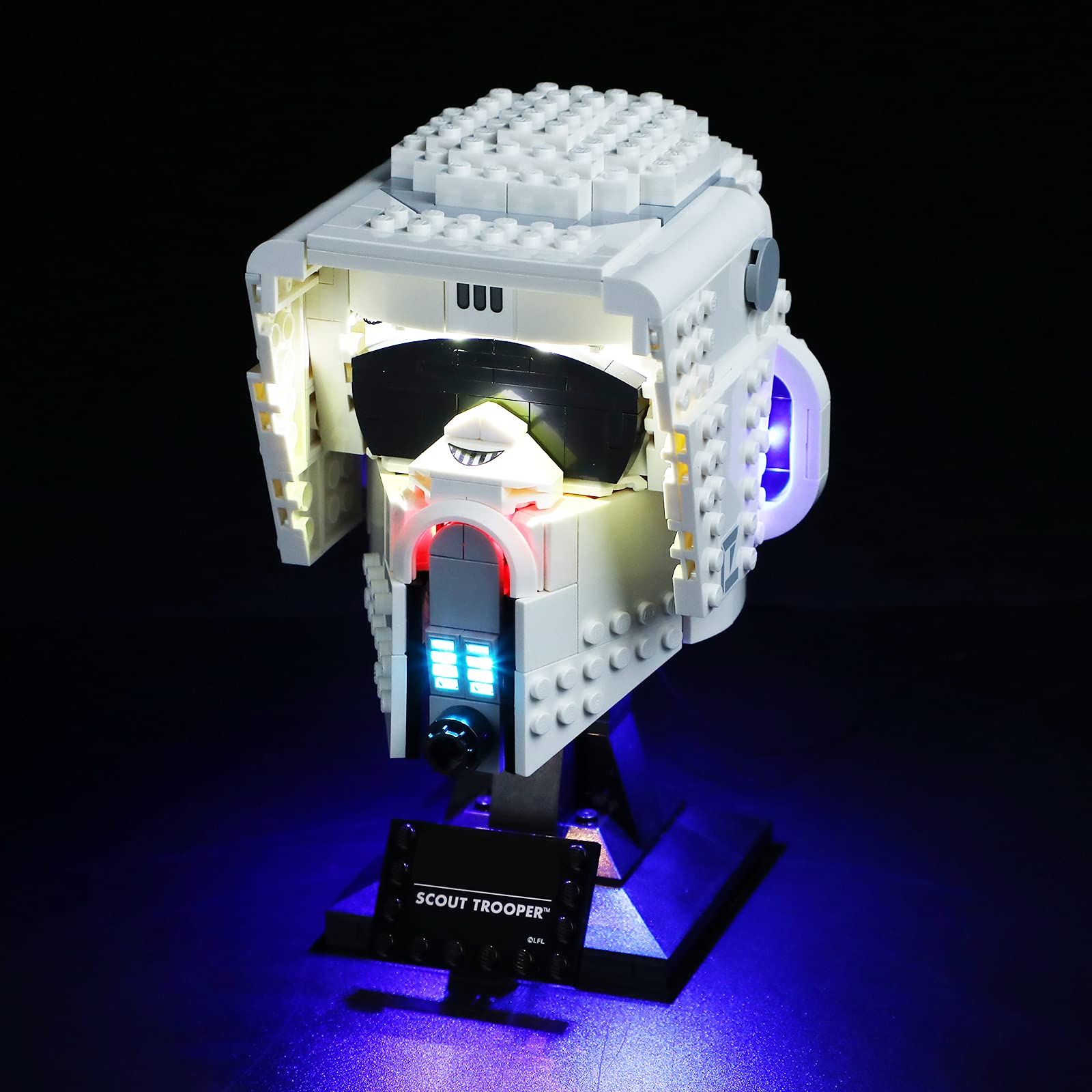 Foto 2 pulgar | Kit De Iluminación Led Para Casco Lego Scout Trooper 75305 De Brik - Venta Internacional.