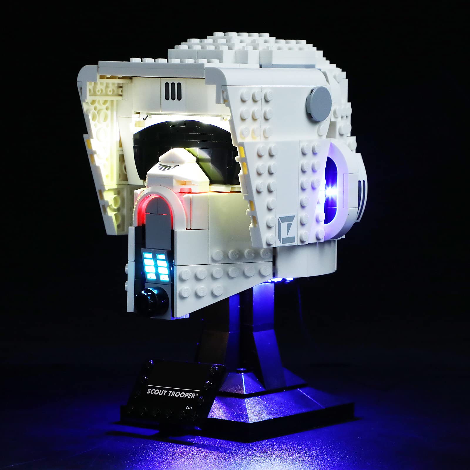 Foto 4 pulgar | Kit De Iluminación Led Para Casco Lego Scout Trooper 75305 De Brik - Venta Internacional.