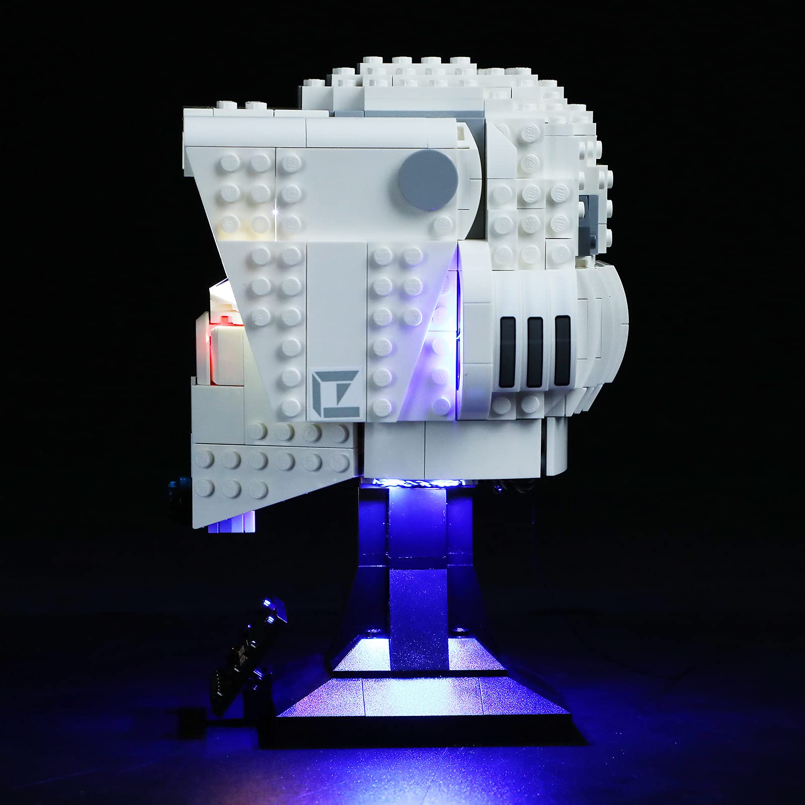 Foto 4 | Kit De Iluminación Led Para Casco Lego Scout Trooper 75305 De Brik - Venta Internacional.