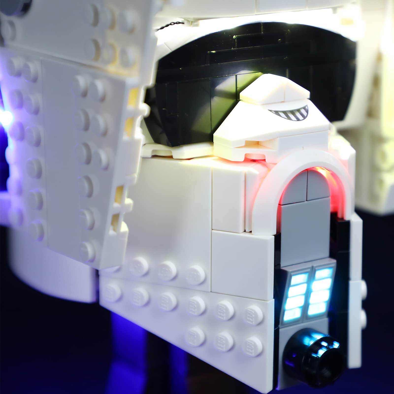 Foto 6 pulgar | Kit De Iluminación Led Para Casco Lego Scout Trooper 75305 De Brik - Venta Internacional.