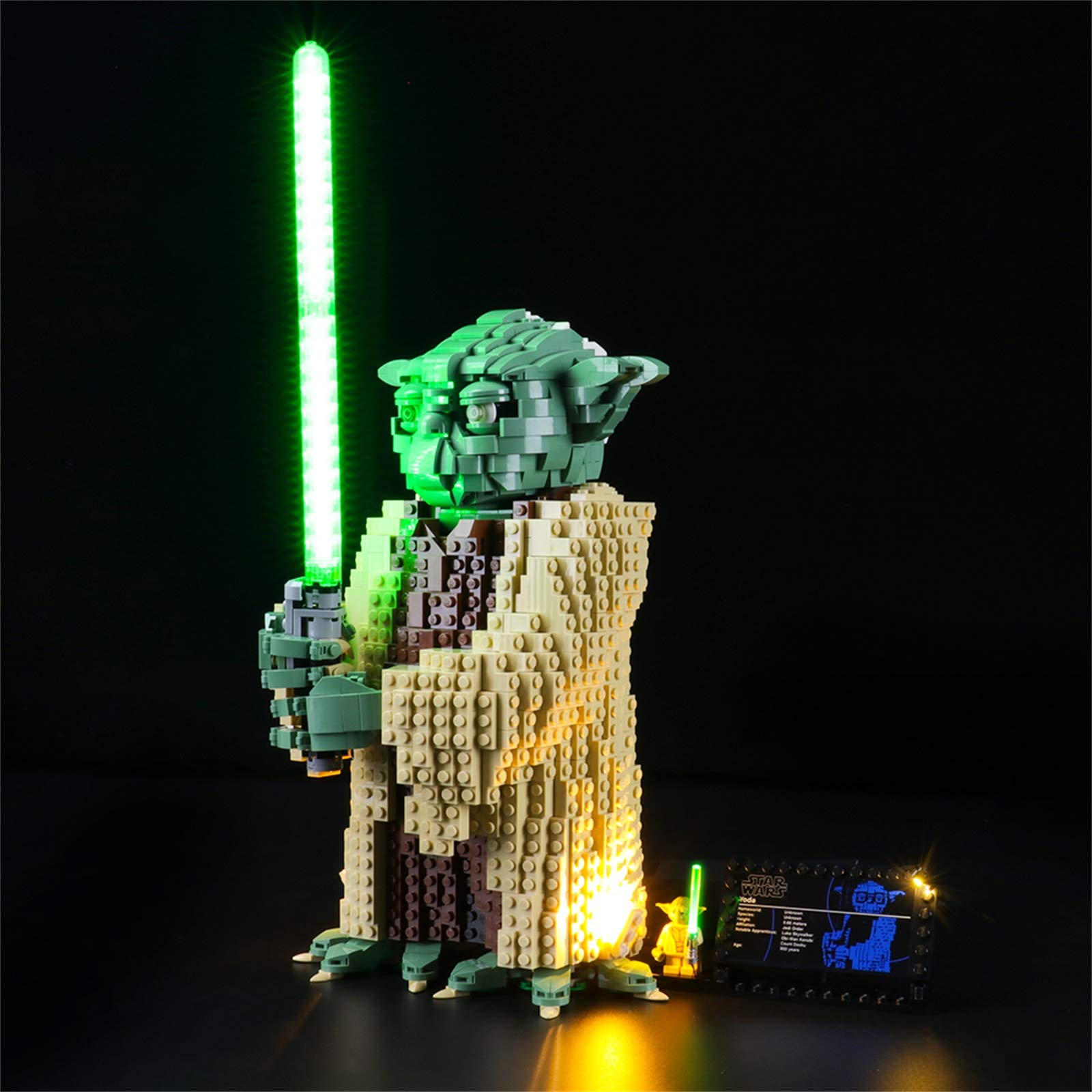 Foto 2 | Set De Luces Lightailing Para Bloques De Construcción Yoda Con Led - Venta Internacional.