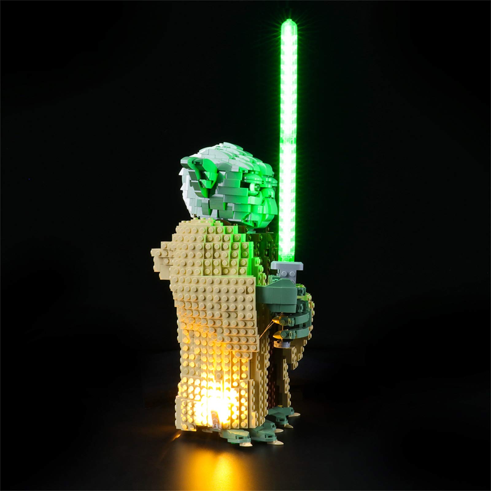 Foto 4 | Set De Luces Lightailing Para Bloques De Construcción Yoda Con Led - Venta Internacional.