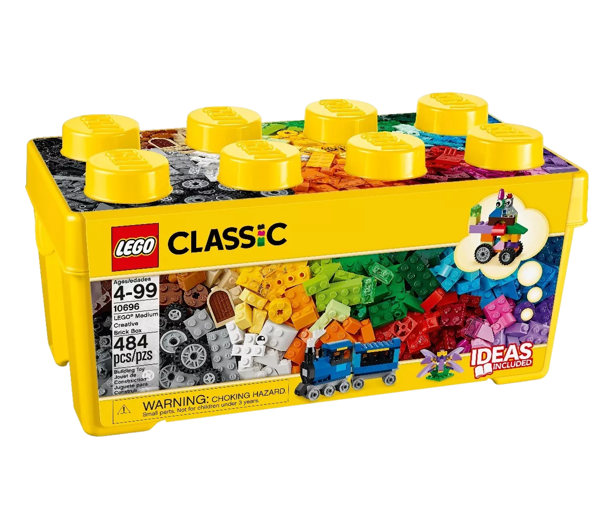 Kit Lego Classic Caja De Ladrillos Creativos Mediana Amarillo