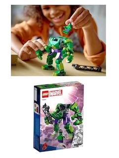 Foto 5 | Kit Lego Marvel Armadura Robótica De Hulk 76241 138 Piezas 3+ Verde