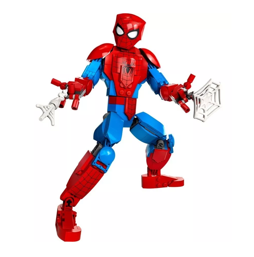 Foto 4 pulgar | Kit De Construcción Lego Figura De Spiderman 258 Pzas Rojo