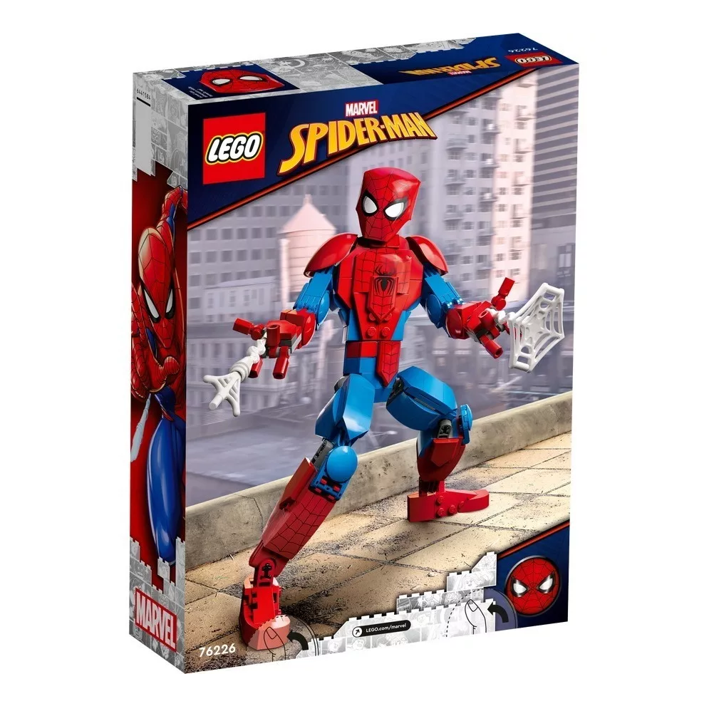 Foto 4 | Kit De Construcción Lego Figura De Spiderman 258 Pzas Rojo