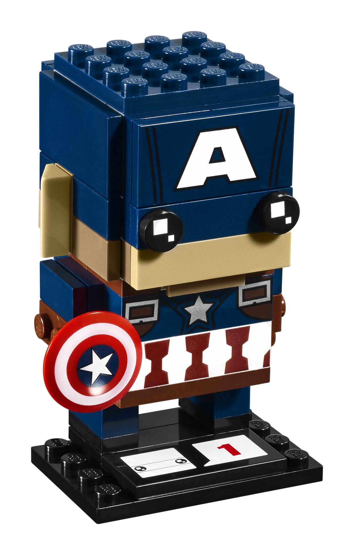 Foto 5 pulgar | Lego Brickheadz Capitán América - Venta Internacional