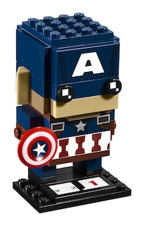 Foto 4 | Lego Brickheadz Capitán América - Venta Internacional