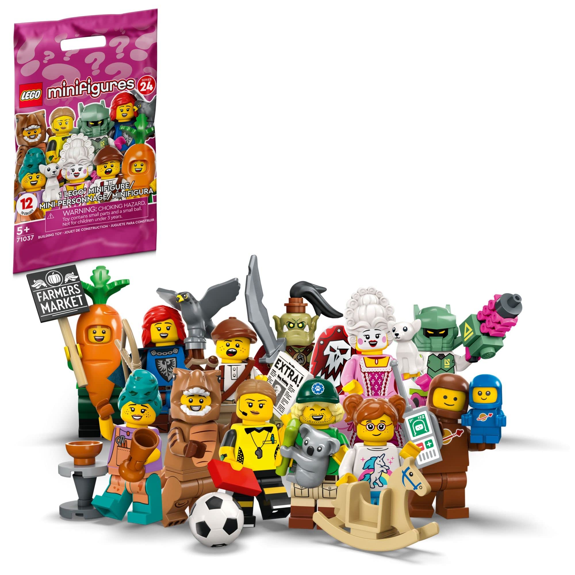 Foto 1 | Minifiguras Lego Serie 24 71037 Edición Limitada 2023 1 Figura - Venta Internacional