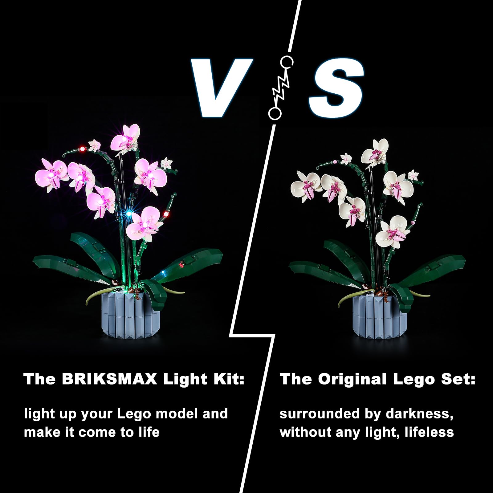 Foto 5 | Kit de Iluminación Led Briksmax para Lego Orchid 10311 con Barrido Manual - Venta Internacional