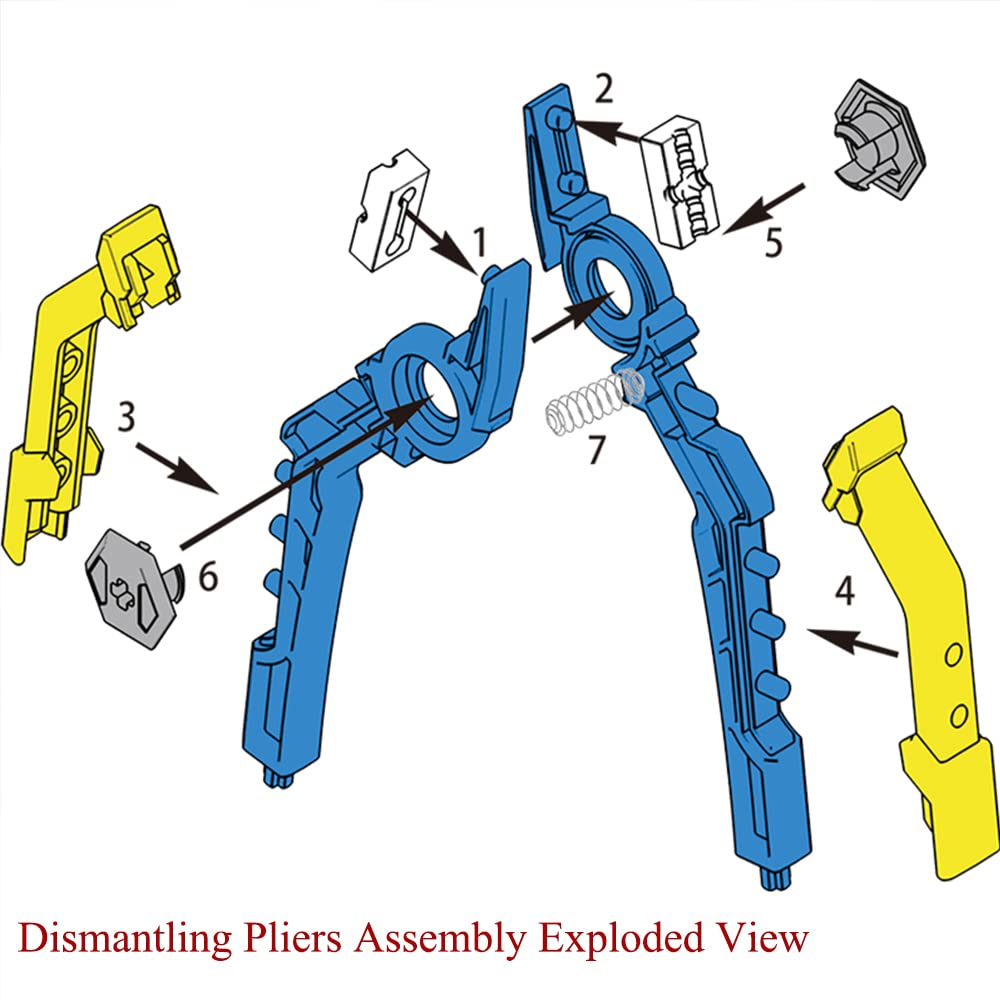 Foto 4 pulgar | Kit de Herramientas para Construir y Separar Bloques Uvini Separator Lego Technic - Venta Internacional