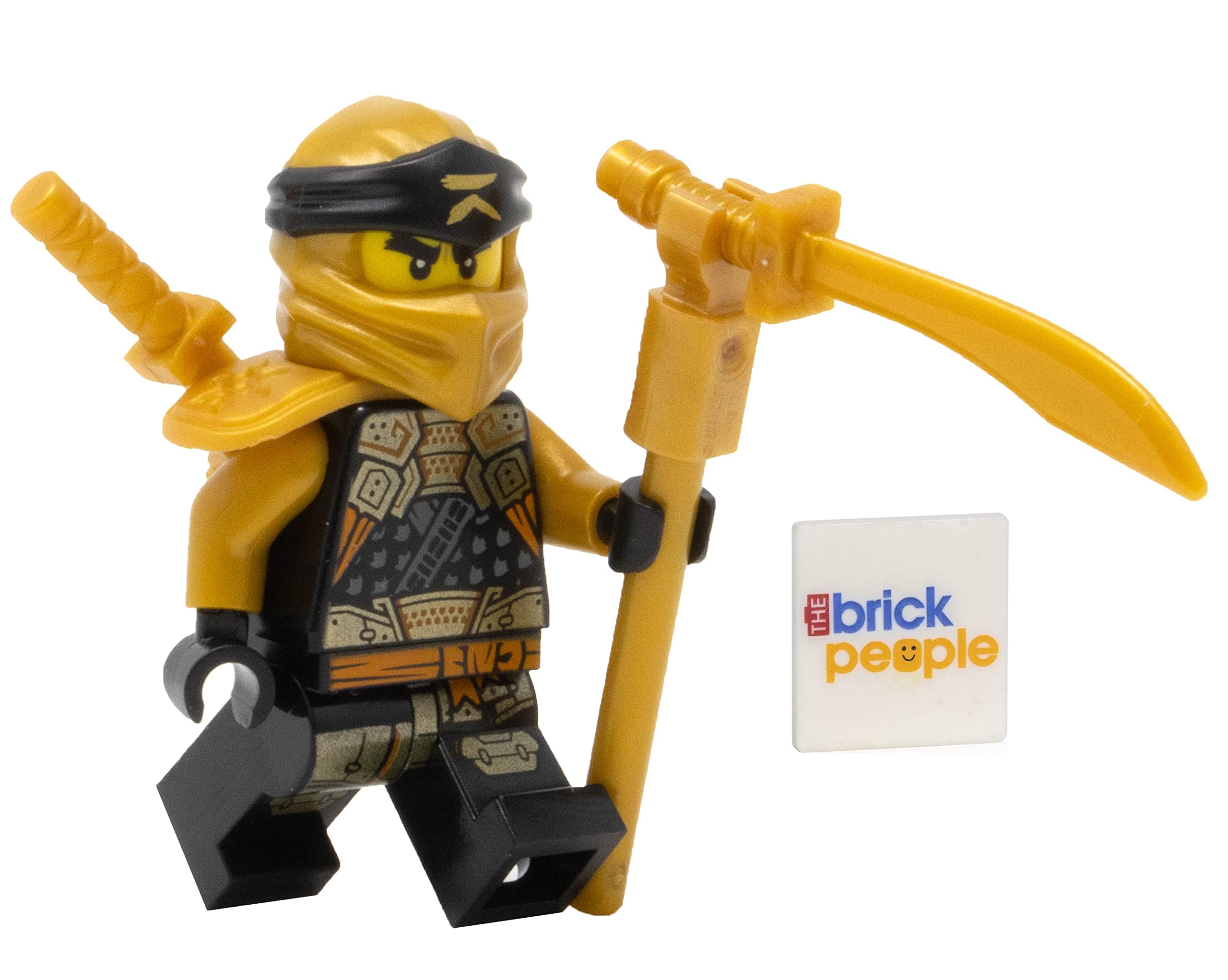 Foto 2 pulgar | Minifigura Lego Ninjago Cole Cristalizada con Armas - Venta Internacional