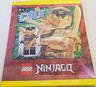 Foto 4 pulgar | Minifigura Lego Ninjago Cole Cristalizada con Armas - Venta Internacional