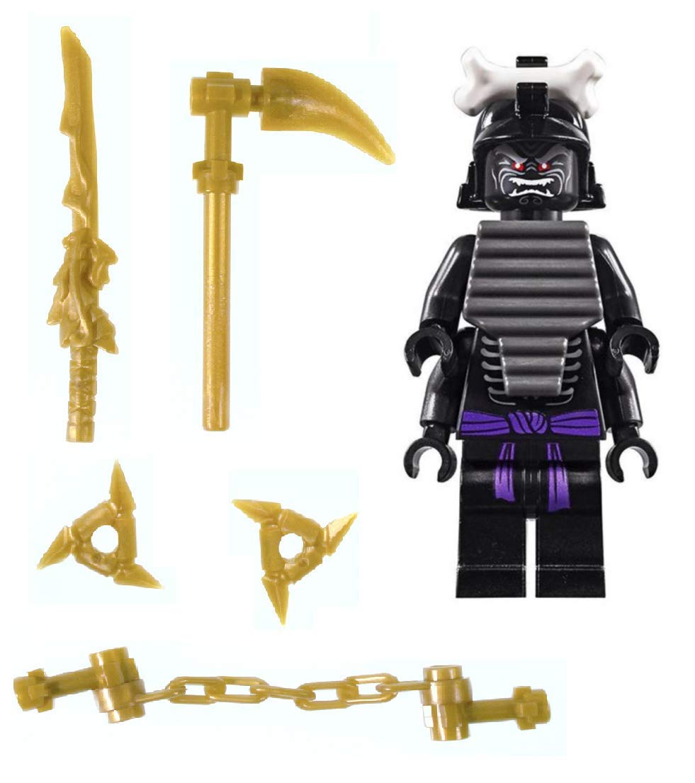 Foto 2 pulgar | Juguete Lego Ninjago Lord Garmadon con 4 Brazos y Armas Doradas - Venta Internacional