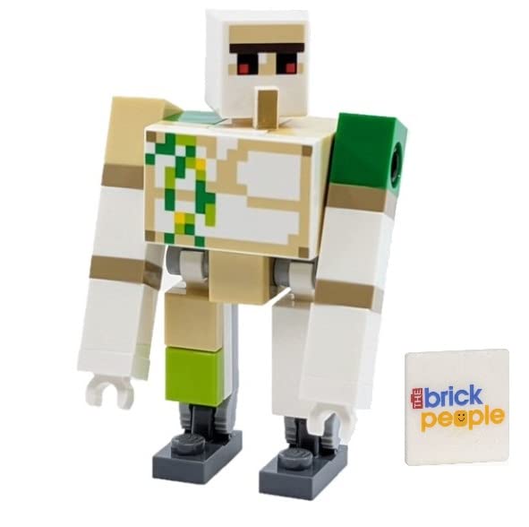 Foto 2 pulgar | Figura Lego Minecraft Iron Golem Minifig con Ficha Extra - Venta Internacional