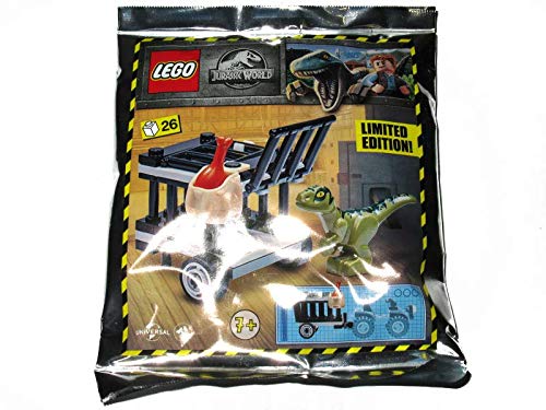 Foto 3 pulgar | Jaula de Transporte de Dinosaurios Bebé Lego Jurassic World - Venta Internacional