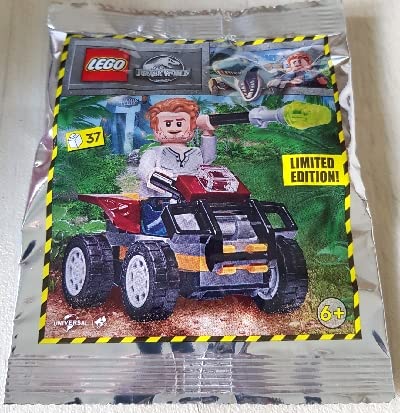 Foto 3 pulgar | Minifigura Lego Jurassic World Owen Grady con Quad ATV - Venta Internacional