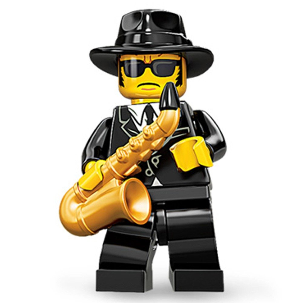 Foto 2 pulgar | Saxofonista Minifigures Lego Series 11 con Accesorios - Venta Internacional