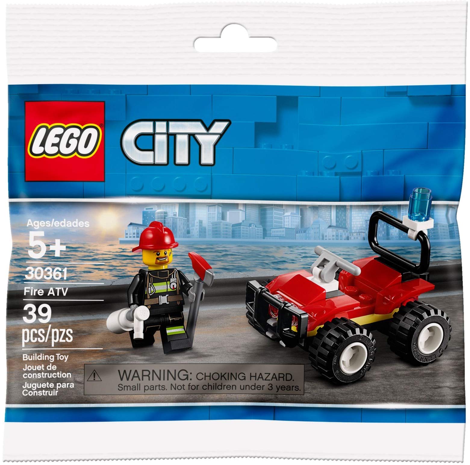 Foto 2 pulgar | Set Lego City 30361 Fire ATV 39 Piezas - Venta Internacional