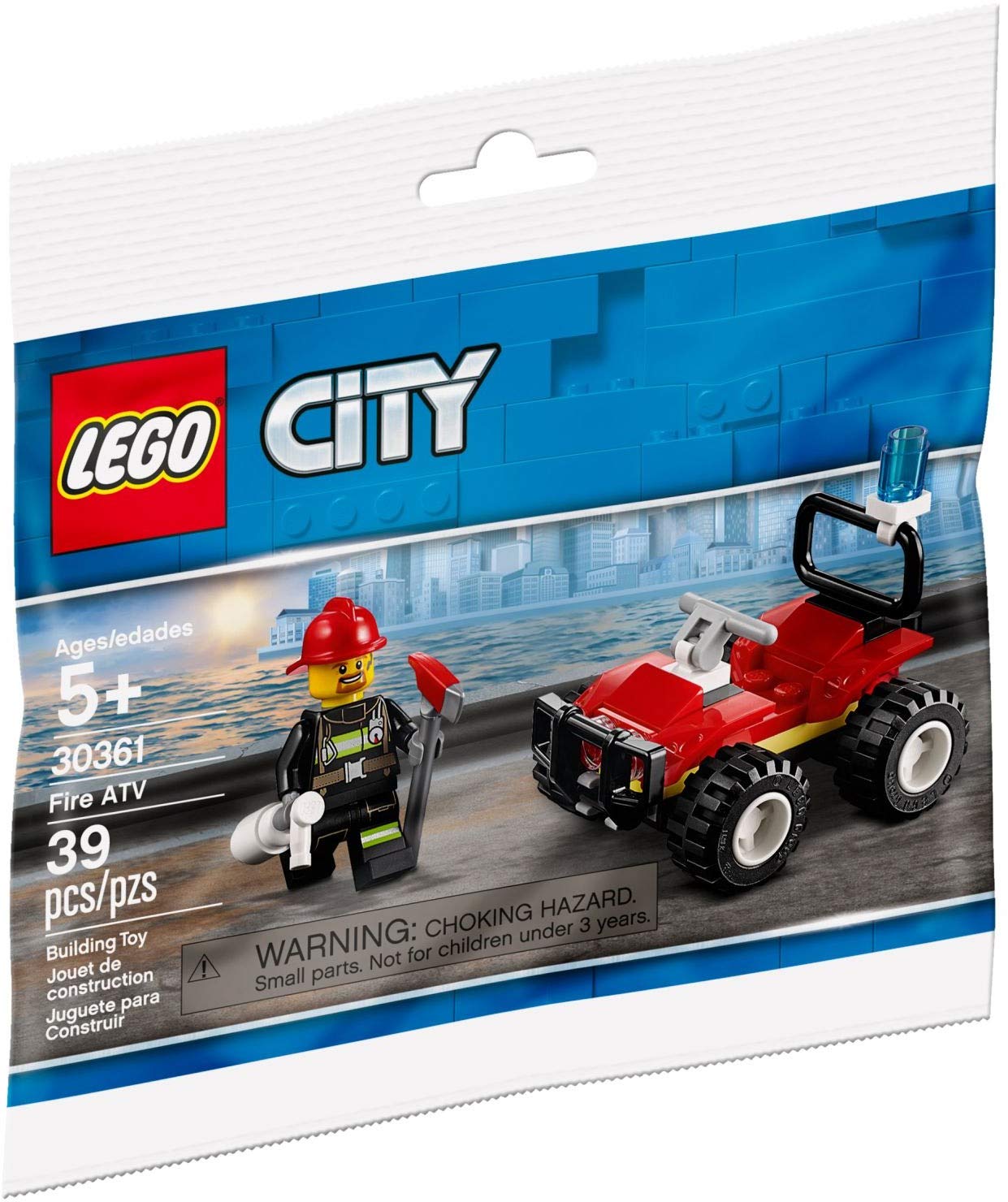 Foto 3 pulgar | Set Lego City 30361 Fire ATV 39 Piezas - Venta Internacional