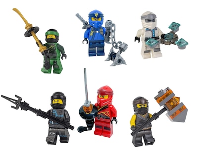 Foto 1 | Figura Lego Ninjago: Legacy Combo Pack Set de 6 Minifiguras - Venta Internacional