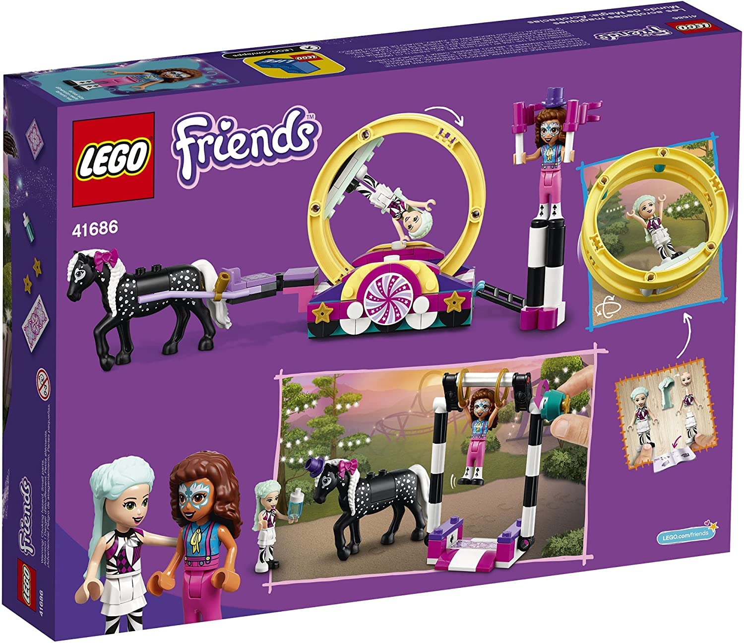 Foto 5 pulgar | Lego Friends Magical Acrobatics 41686 con 223 Piezas - Venta Internacional