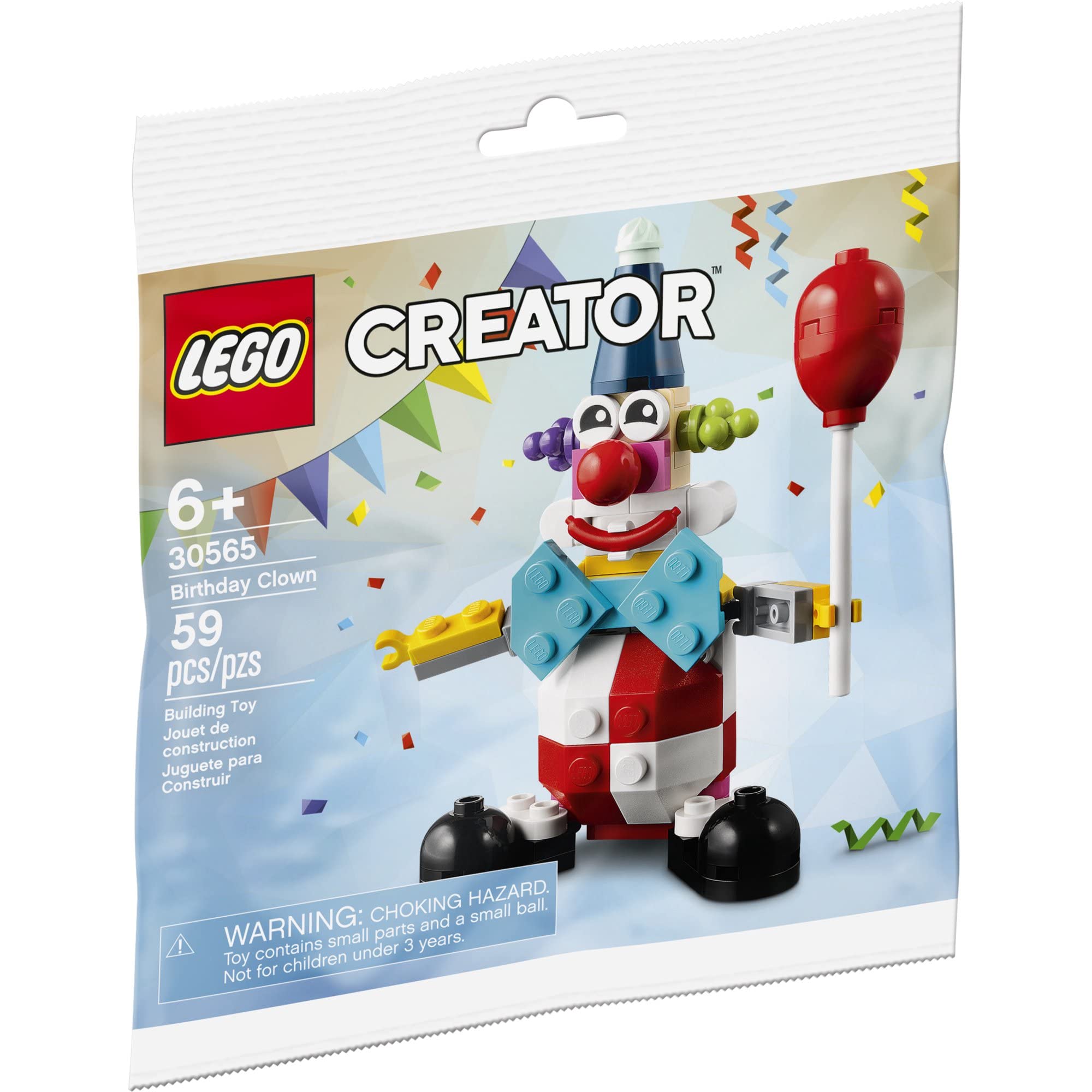 Foto 2 pulgar | Lego Birthday Clown para Niños Mayores de 6 Años - Venta Internacional