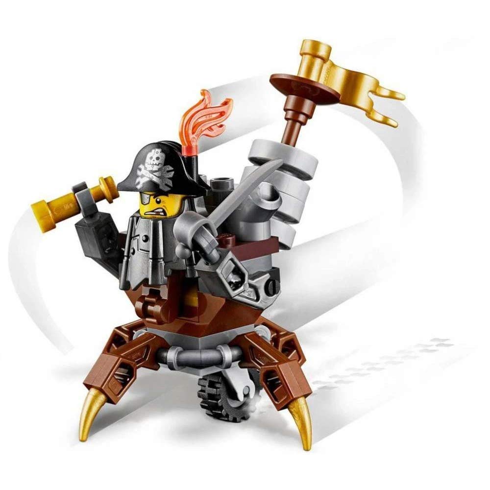 Foto 5 pulgar | Juguete Lego The Lego Movie 2 Mini Master Building Metalbeard - Venta Internacional