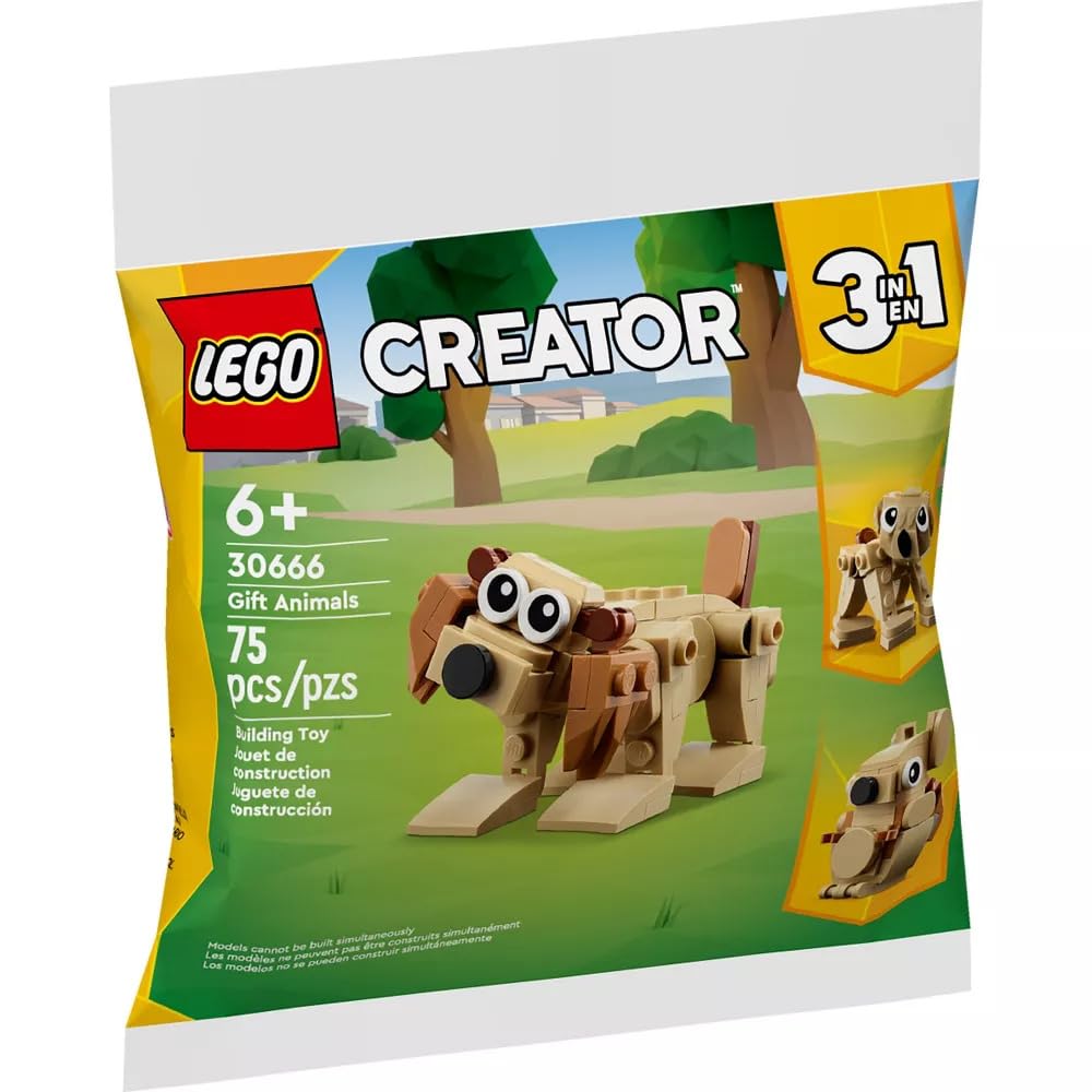 Foto 6 pulgar | Lego Creator 30666 3 en 1 Perro / Oso / Ardilla - Venta Internacional